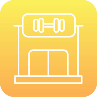 Modern simgenin vektör illüstrasyonu