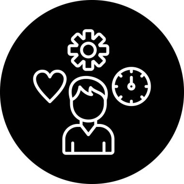 seo modern simgesinin vektör illüstrasyonu