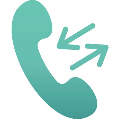 çağrı simgesi, düz tasarım