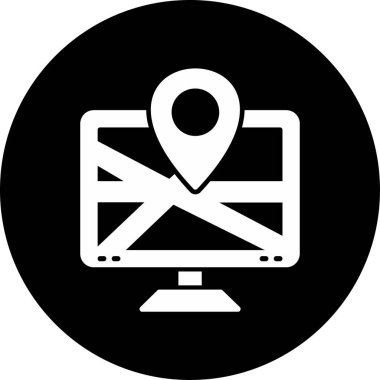 seo modern simgesinin vektör illüstrasyonu