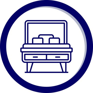 Para için. Web simgesi basit illüstrasyon