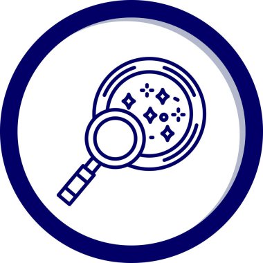 Arama simgesi vektör illüstrasyonu