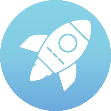 Roketin vektör çizimi