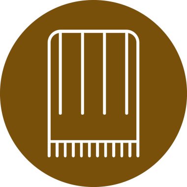 Kışın ahşap çit