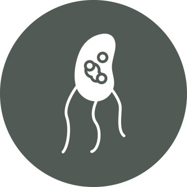 Şirin bir simgenin vektör illüstrasyonu