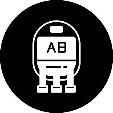 Modern b 'nin vektör illüstrasyonu eksik simgesi