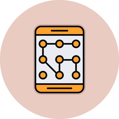 seo modern simgesinin vektör illüstrasyonu