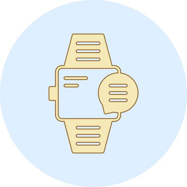 smartwatch simge vektör çizimi