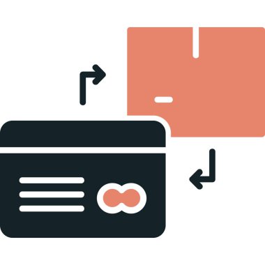 cüzdan ikonu vektör illüstrasyonu