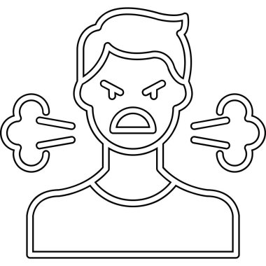 izole edilmiş avatar çizgi film tasarım vektör çizimi