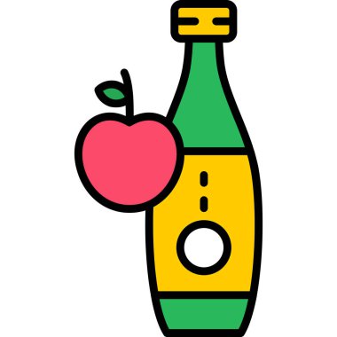 Şişe meyve ikonu iç