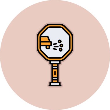 Modern bir simgenin vektör illüstrasyonu