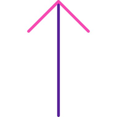 ok simgesi vektör illüstrasyonu