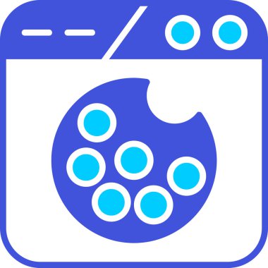 Kamera. Web simgesi basit illüstrasyon