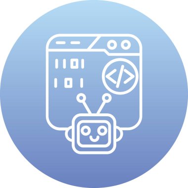 seo modern simgesinin vektör illüstrasyonu