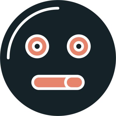 emoji. Web simgesi basit illüstrasyon