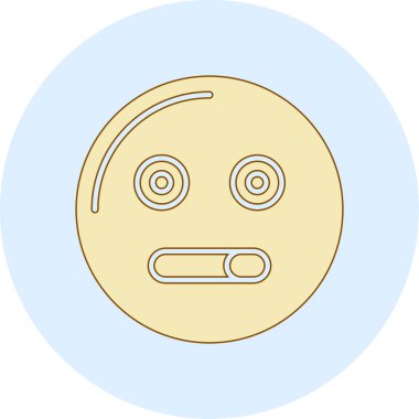 Ağlayan ikon vektör illüstrasyonu