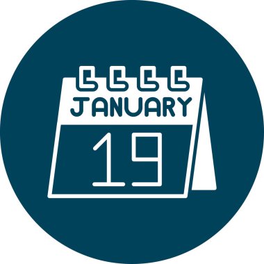 Takvim işareti simgesini, vektör çizim