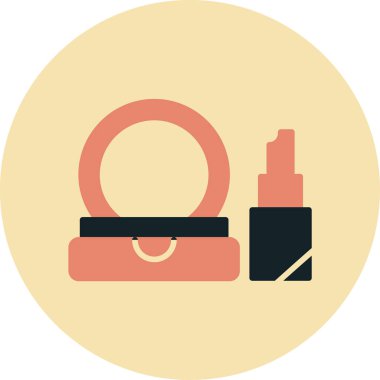 Moda simgesi vektör illüstrasyonu