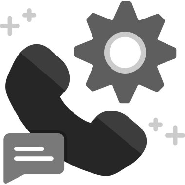 telefon arama simgesi vektör illüstrasyonu