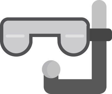 su borusu ağ simgesi, basit vektör illüstrasyonu