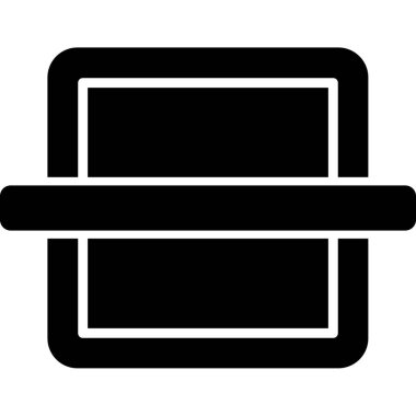 Kredi kartı ikonu. Web için basit kredi kartı vektör simgeleri çizimi