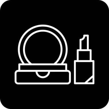 güzellik ve kozmetik vektör simgesi