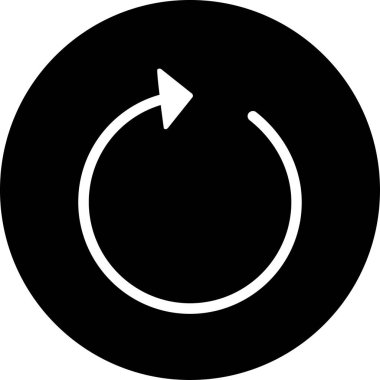 ok simgesinin vektör illüstrasyonu