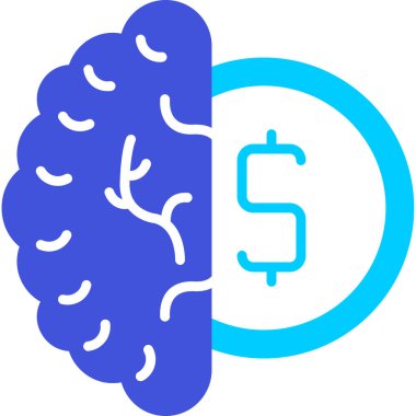 Dolar. Web simgesi basit illüstrasyon