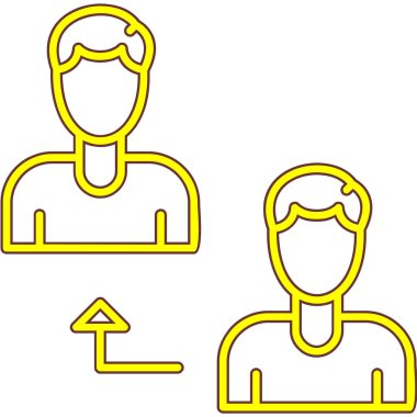 kullanıcı simgesi, vektör illüstrasyonu