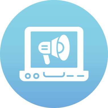 Modern simgenin vektör illüstrasyonu