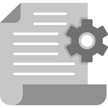 belge dosya simgesi düz biçimli