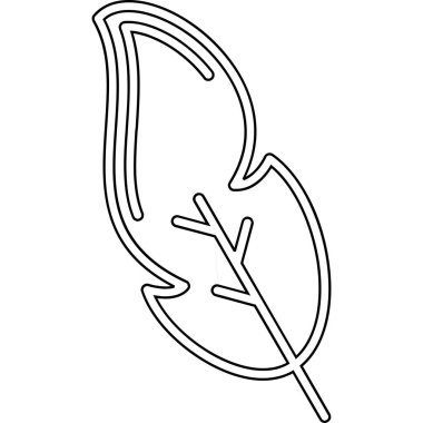 Doğada yaprak ekolojisi ikonu, ekoloji, açık hava ekoloji günü