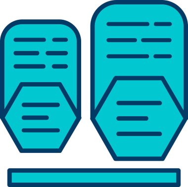 Modern b 'nin vektör illüstrasyonu eksik simgesi