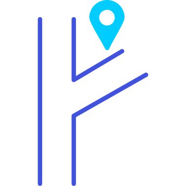 konum. Web simgesi basit illüstrasyon