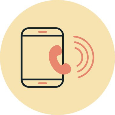 cep telefonu vektör simgesi