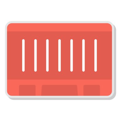 Kredi kartı vektör simgesi