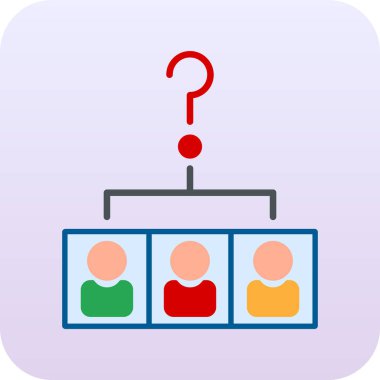 İş simgesinin vektör illüstrasyonu