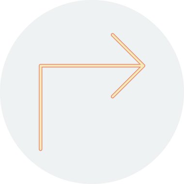 ok simgesinin vektör illüstrasyonu