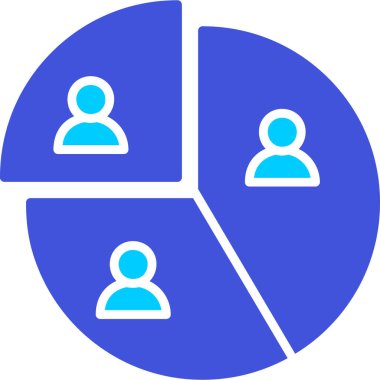 İnsanlar simgesi. Vektör çizim