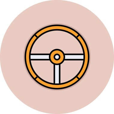 Lifebuoy simgesi. Vektör illüstrasyonu