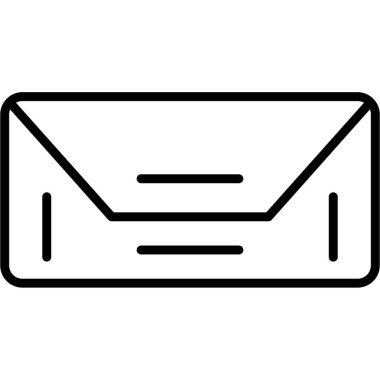 zarf harf simgesi vektör illüstrasyon grafik tasarımı