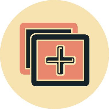 Tıp kitabı. Basit illüstrasyon