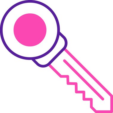 Bir ev simgesinin vektör illüstrasyonu