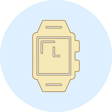 Akıllı çocuk. Web simgesi basit illüstrasyon