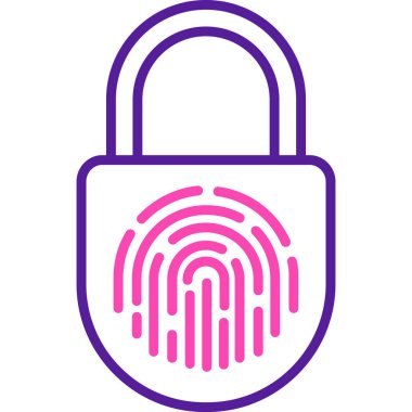 ikon vektör illüstrasyonunu kilitle