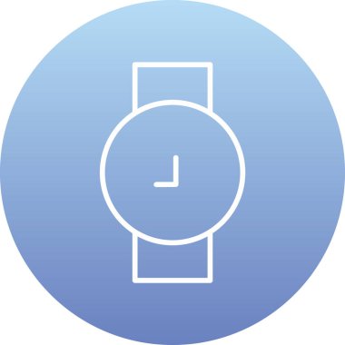 Modern saatin vektör çizimi