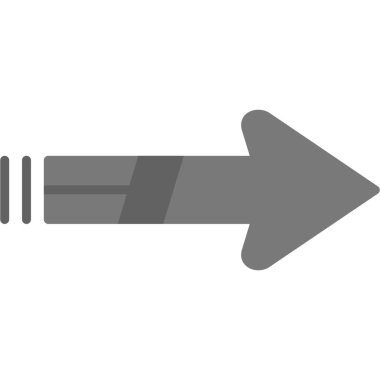 ok simgesi, vektör illüstrasyonu