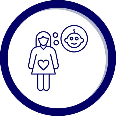 İnsan simgesinin vektör illüstrasyonu