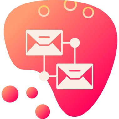 düz biçimli beyin posta simgesi